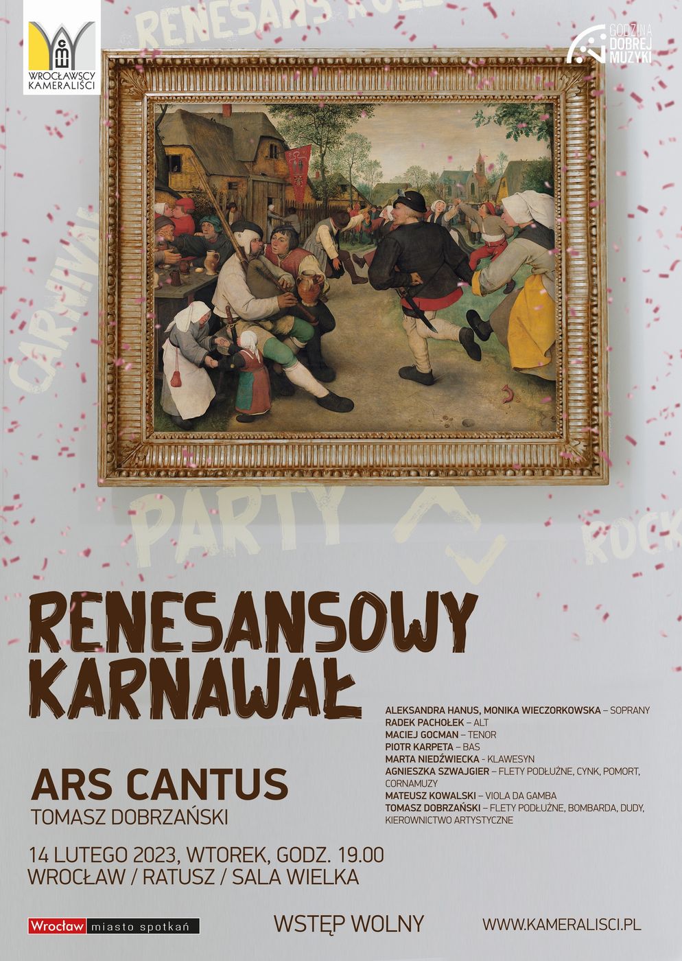 plakat Renesansowy Karnawał