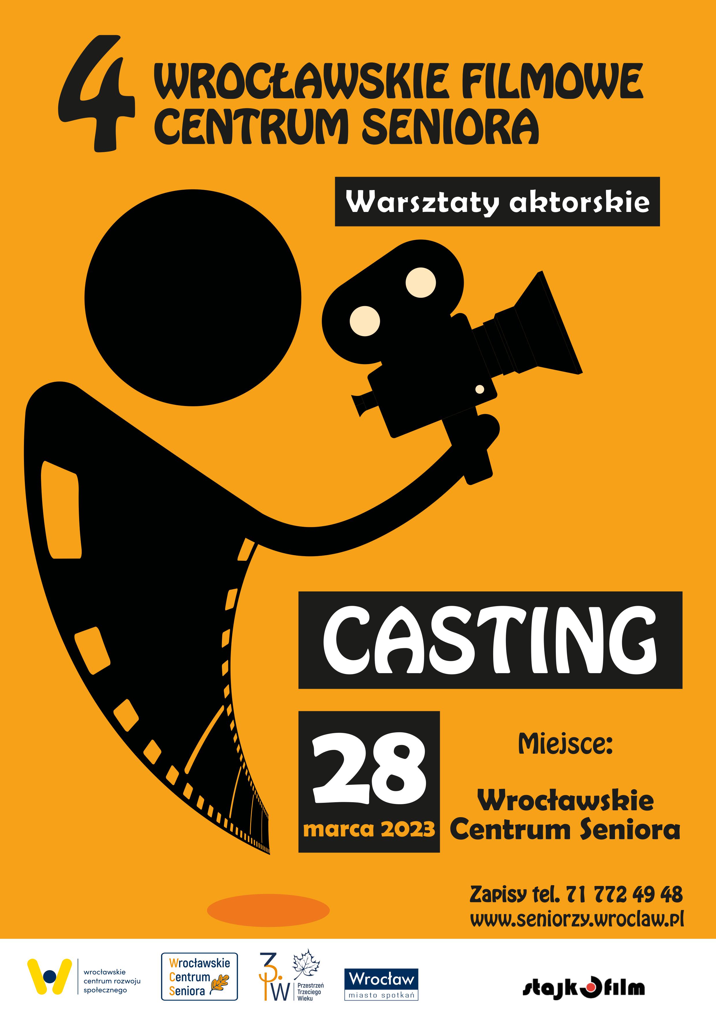 plakat 4 Wrocławskiego Filmowego Centrum Seniora