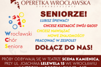 Plakat Wrocławskiego Chóru Seniora