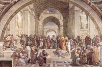 obraz przedstawia Ateńską Szkołę Artystyczną