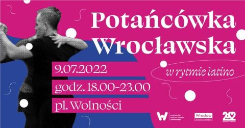 potańcówka wrocławska - plakat informacyjny 