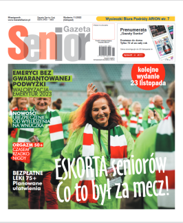strona tytułowa / Gazeta Senior wydanie listopad 11/2022