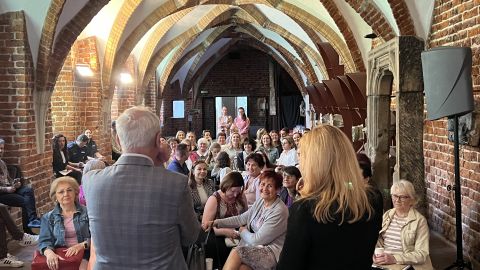Na zdjęciu widzimy organizatorów oraz partnerów Dni Seniora